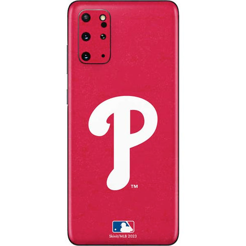 MLB Philadelphia Phillies - Solid Distressed Galaxy S20 Plus Skin