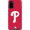 MLB Philadelphia Phillies - Solid Distressed Galaxy S20 Pro Case