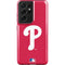 MLB Philadelphia Phillies - Solid Distressed Galaxy S21 Ultra 5G Pro Case