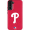 MLB Philadelphia Phillies - Solid Distressed Galaxy S22 Plus Pro Case