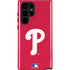 MLB Philadelphia Phillies - Solid Distressed Galaxy S22 Ultra Pro Case