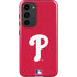 MLB Philadelphia Phillies - Solid Distressed Galaxy S23 Plus Pro Case