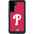 MLB Philadelphia Phillies - Solid Distressed Galaxy S23 Plus Waterproof Case