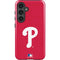 MLB Philadelphia Phillies - Solid Distressed Galaxy S24 Plus Impact Case