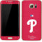 MLB Philadelphia Phillies - Solid Distressed Galaxy S7 Edge Skin