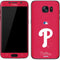 MLB Philadelphia Phillies - Solid Distressed Galaxy S7 Skin