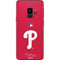 MLB Philadelphia Phillies - Solid Distressed Galaxy S9 Skin