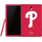 MLB Philadelphia Phillies - Solid Distressed Samsung Galaxy Tab Skin