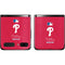 MLB Philadelphia Phillies - Solid Distressed Galaxy Z Flip Skin