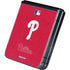 MLB Philadelphia Phillies - Solid Distressed Galaxy Z Flip5 5G Skin