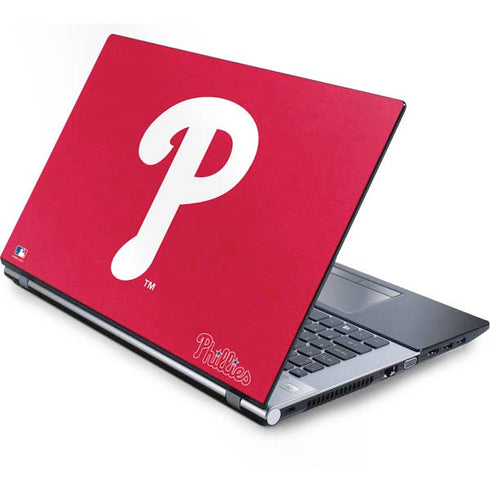 MLB Philadelphia Phillies - Solid Distressed Generic Laptop Skin