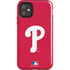 MLB Philadelphia Phillies - Solid Distressed iPhone 11 Impact Case