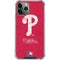 MLB Philadelphia Phillies - Solid Distressed iPhone 11 Pro Max Clear Case
