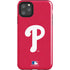 MLB Philadelphia Phillies - Solid Distressed iPhone 11 Pro Max Impact Case