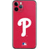 MLB Philadelphia Phillies - Solid Distressed iPhone 11 Pro Skin