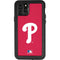 MLB Philadelphia Phillies - Solid Distressed iPhone 11 Pro Waterproof Case