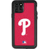 MLB Philadelphia Phillies - Solid Distressed iPhone 11 Pro Waterproof Case