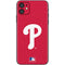 MLB Philadelphia Phillies - Solid Distressed iPhone 11 Skin