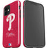 MLB Philadelphia Phillies - Solid Distressed iPhone 12 Impact Case