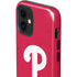 MLB Philadelphia Phillies - Solid Distressed iPhone 12 Impact Case