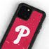 MLB Philadelphia Phillies - Solid Distressed iPhone 12 Pro Waterproof Case