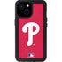 MLB Philadelphia Phillies - Solid Distressed iPhone 13 Mini Waterproof Case