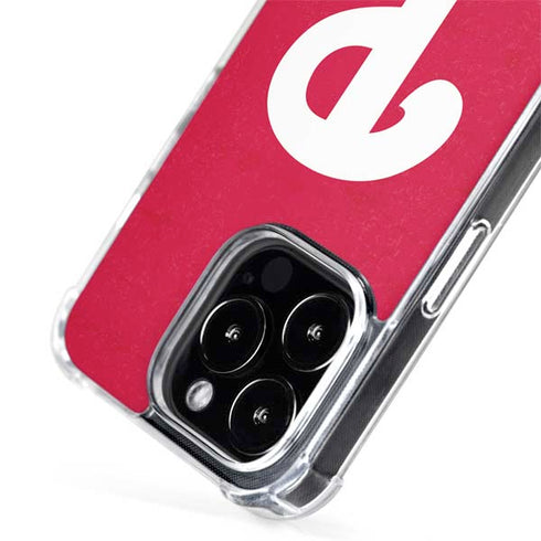 MLB Philadelphia Phillies - Solid Distressed iPhone 13 Pro Max MagSafe Case