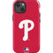 MLB Philadelphia Phillies - Solid Distressed iPhone 14 Impact Case
