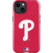 MLB Philadelphia Phillies - Solid Distressed iPhone 14 Plus Impact Case