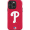 MLB Philadelphia Phillies - Solid Distressed iPhone 14 Pro Impact Case