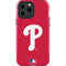 MLB Philadelphia Phillies - Solid Distressed iPhone 15 Pro Max Impact Case