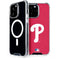 MLB Philadelphia Phillies - Solid Distressed iPhone 15 Pro Max MagSafe Case
