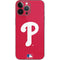 MLB Philadelphia Phillies - Solid Distressed iPhone 14 Pro Max Skin