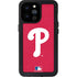 MLB Philadelphia Phillies - Solid Distressed iPhone 14 Pro Max Waterproof Case