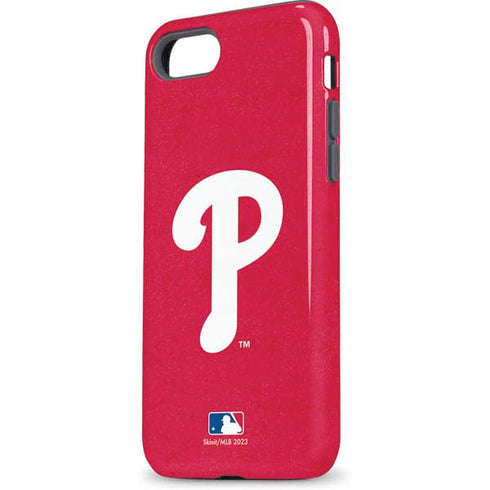 MLB Philadelphia Phillies - Solid Distressed iPhone 7 Pro Case