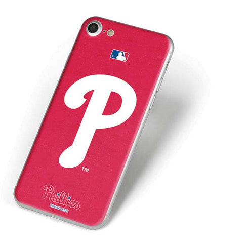 MLB Philadelphia Phillies - Solid Distressed iPhone 8 Skin