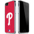 MLB Philadelphia Phillies - Solid Distressed iPhone SE (2nd & 3rd Gen) Clear Case