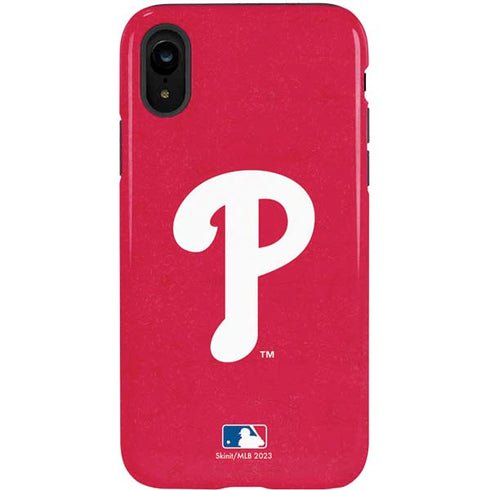 MLB Philadelphia Phillies - Solid Distressed iPhone XR Pro Case