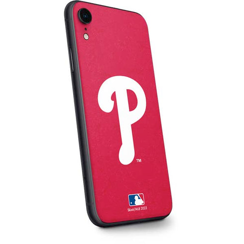 MLB Philadelphia Phillies - Solid Distressed iPhone XR Skin