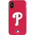 MLB Philadelphia Phillies - Solid Distressed iPhone XS Pro Case