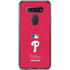 MLB Philadelphia Phillies - Solid Distressed LG K51/Q51 Clear Case