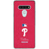 MLB Philadelphia Phillies - Solid Distressed LG Stylo 6 Clear Case