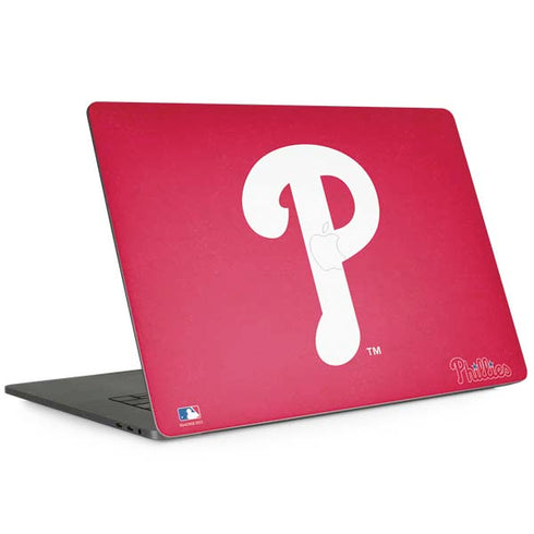 MLB Philadelphia Phillies - Solid Distressed Apple MacBook Pro 15-inch Skin