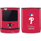 MLB Philadelphia Phillies - Solid Distressed Motorola RAZR Skin