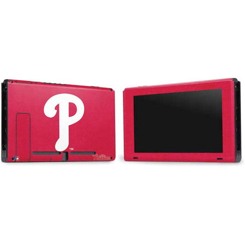 MLB Philadelphia Phillies - Solid Distressed Nintendo Switch Bundle Skin
