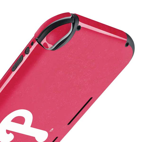 MLB Philadelphia Phillies - Solid Distressed Nintendo Switch Lite Skin