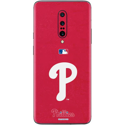 MLB Philadelphia Phillies - Solid Distressed OnePlus 7 Pro Skin