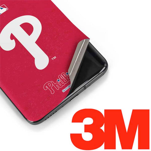 MLB Philadelphia Phillies - Solid Distressed OnePlus 7 Pro Skin