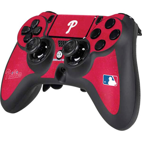 MLB Philadelphia Phillies - Solid Distressed PS4/PC SCUF Impact Controller Skin