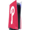 MLB Philadelphia Phillies - Solid Distressed PS5 Console Skin